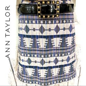 ANN TAYLOR Southwest Style design pencil skirt 2